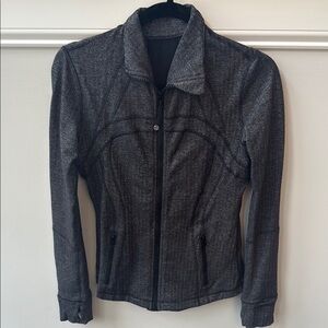 Lululemon Athletica Gray Utility Jacket Sleek Design